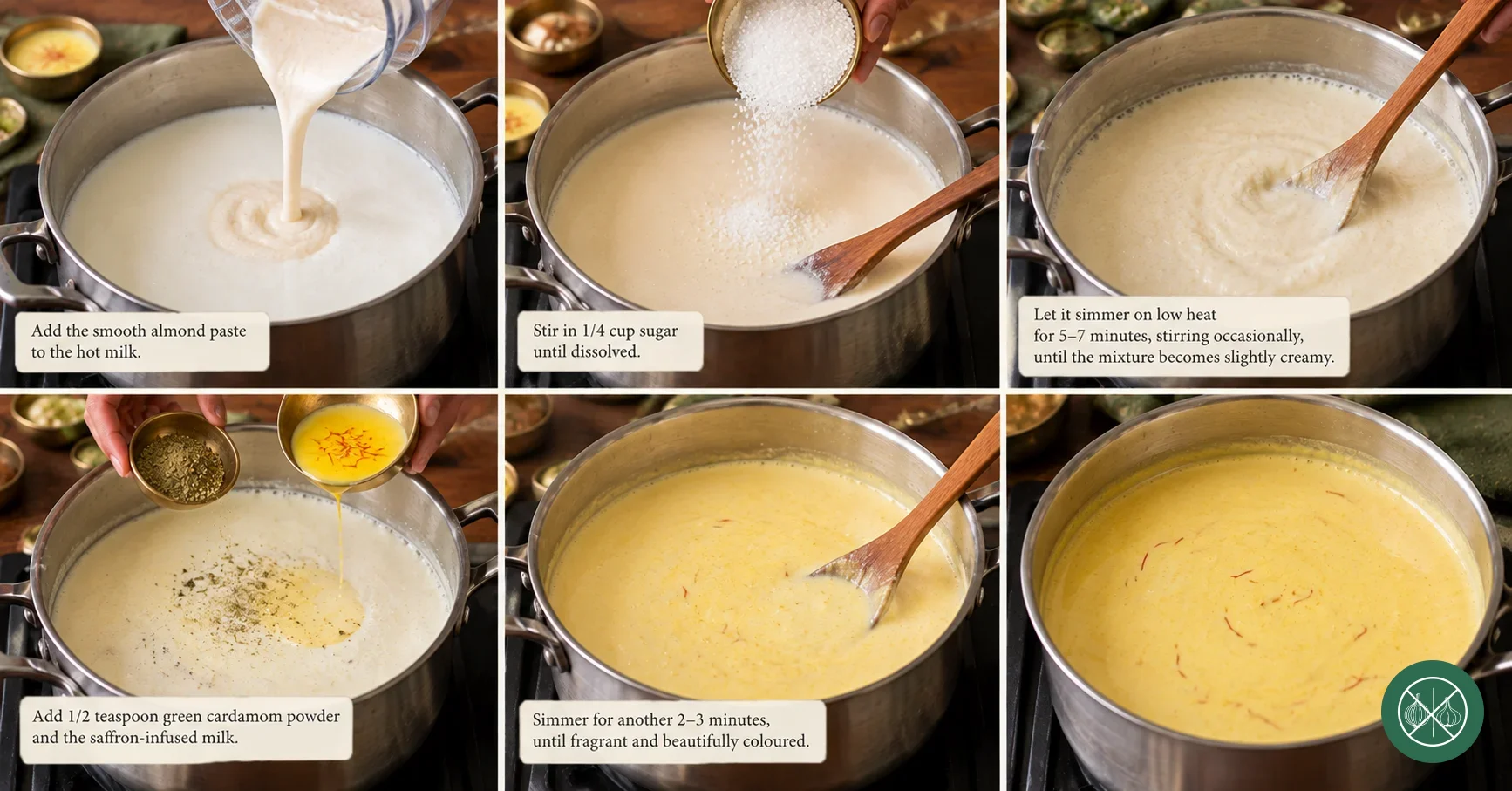 Kesar Badam Milk — step 4