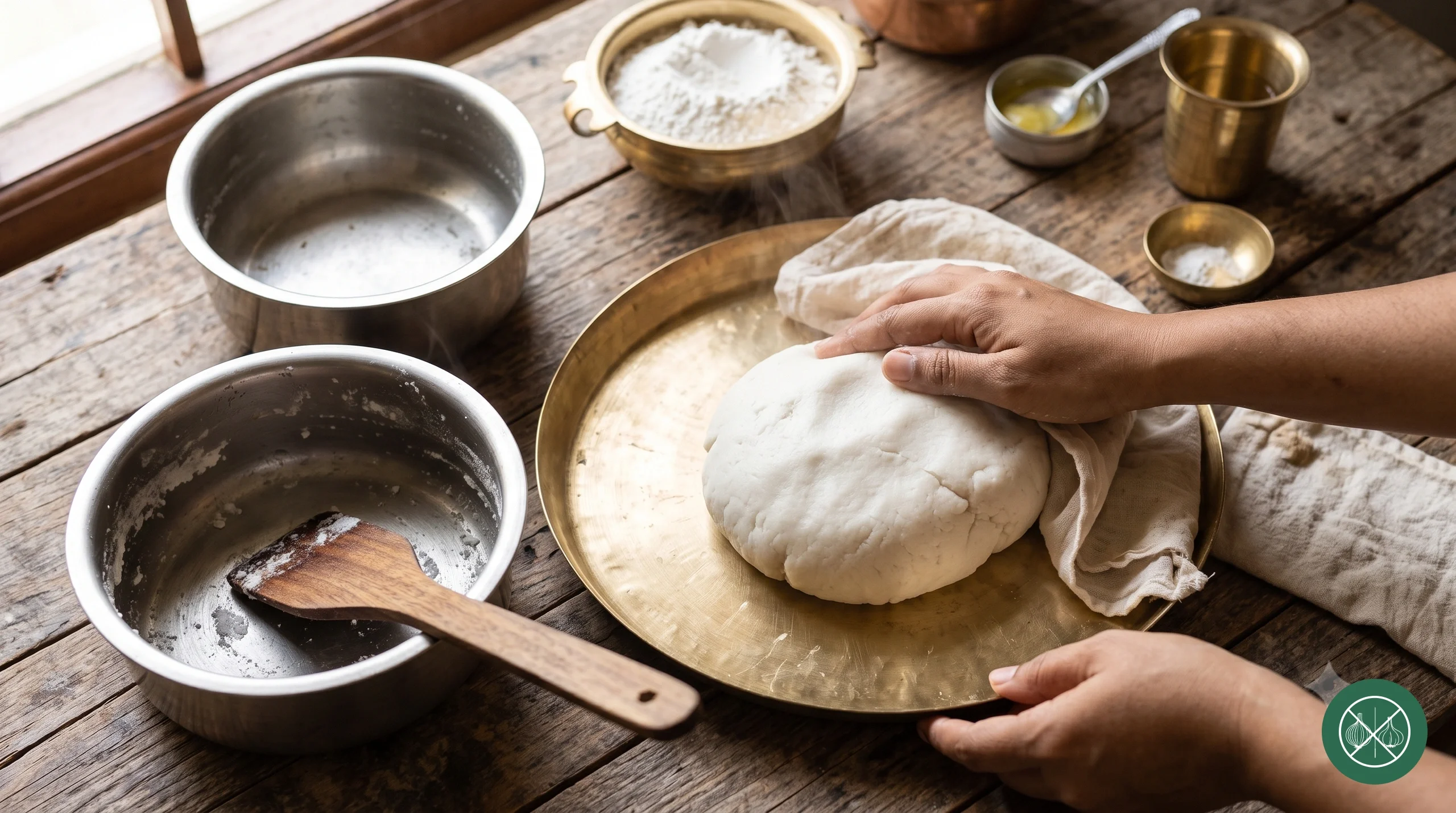 Kozhukattai (Steamed Rice Modak with Coconut-Jaggery Pooranam) — image 3
