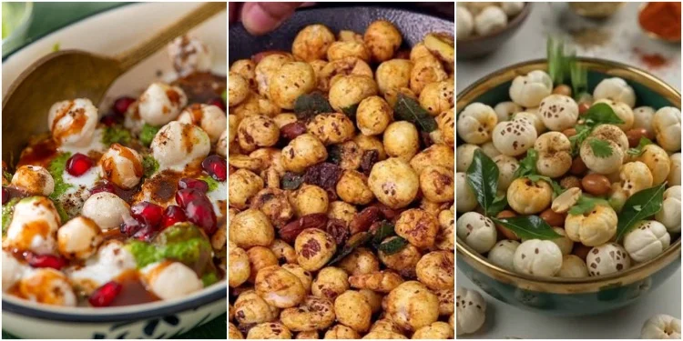 Complete Menu for Krishna Janmashtami - Makhana Chaat