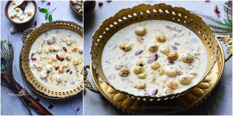 Steps to make Makhana Kheer this Ganpati Celebration