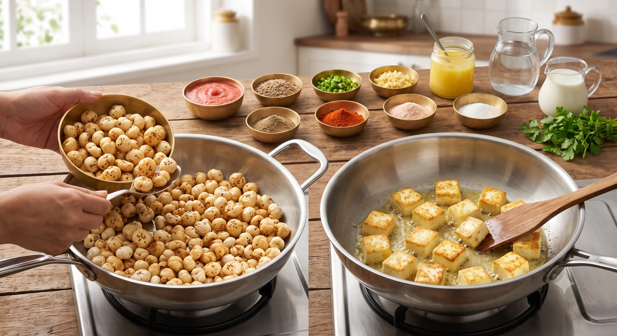 Makhana Paneer Tamatar Sabzi — image 3