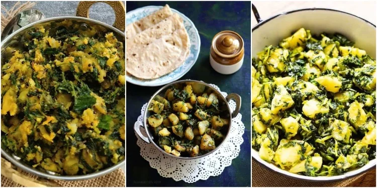 Navratri Nine Day Nine Recipes - Aloo Methi Sabzi