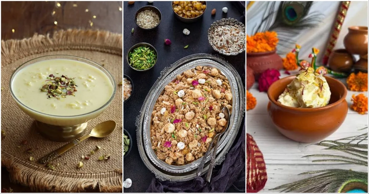 5 Main Krishna Janmashtami Prasad Ideas