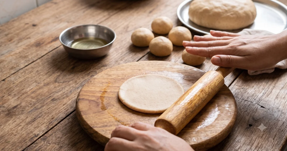 Plain Wheat Puri — image 3