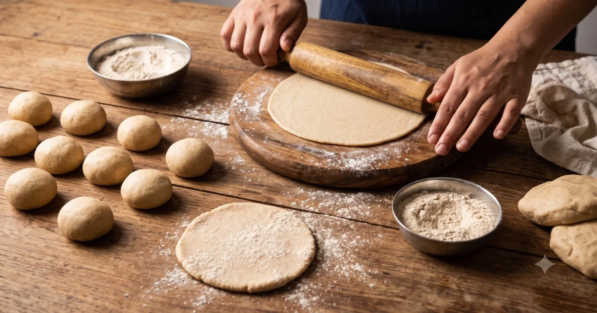 Plain Wheat Roti — image 3