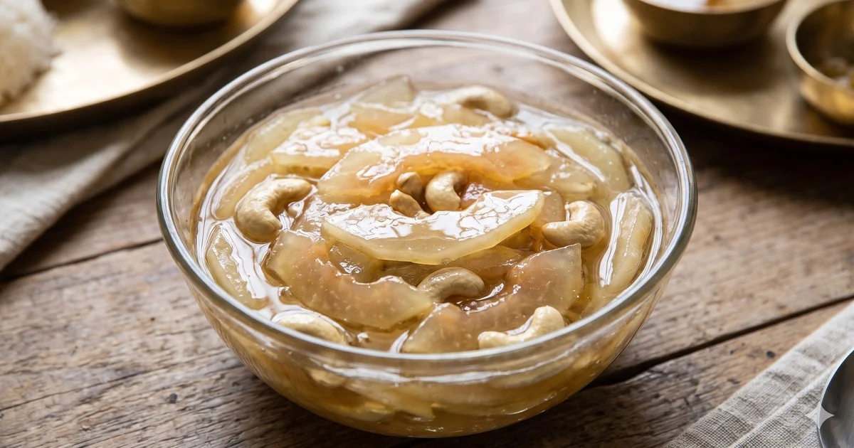 Plastic Chutney (Bengali Papaya Chutney)