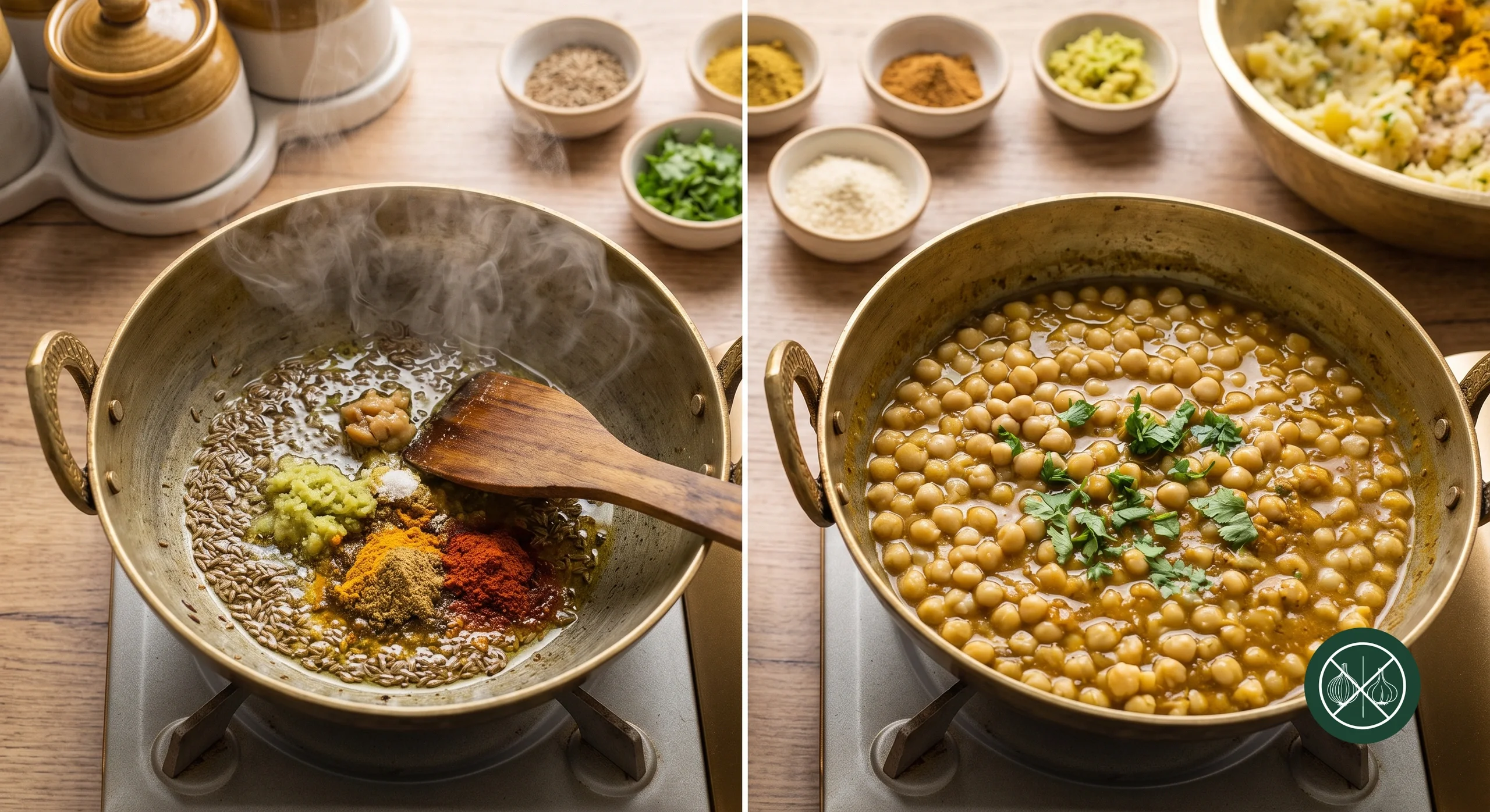 Ragda Patties Chaat — step 4