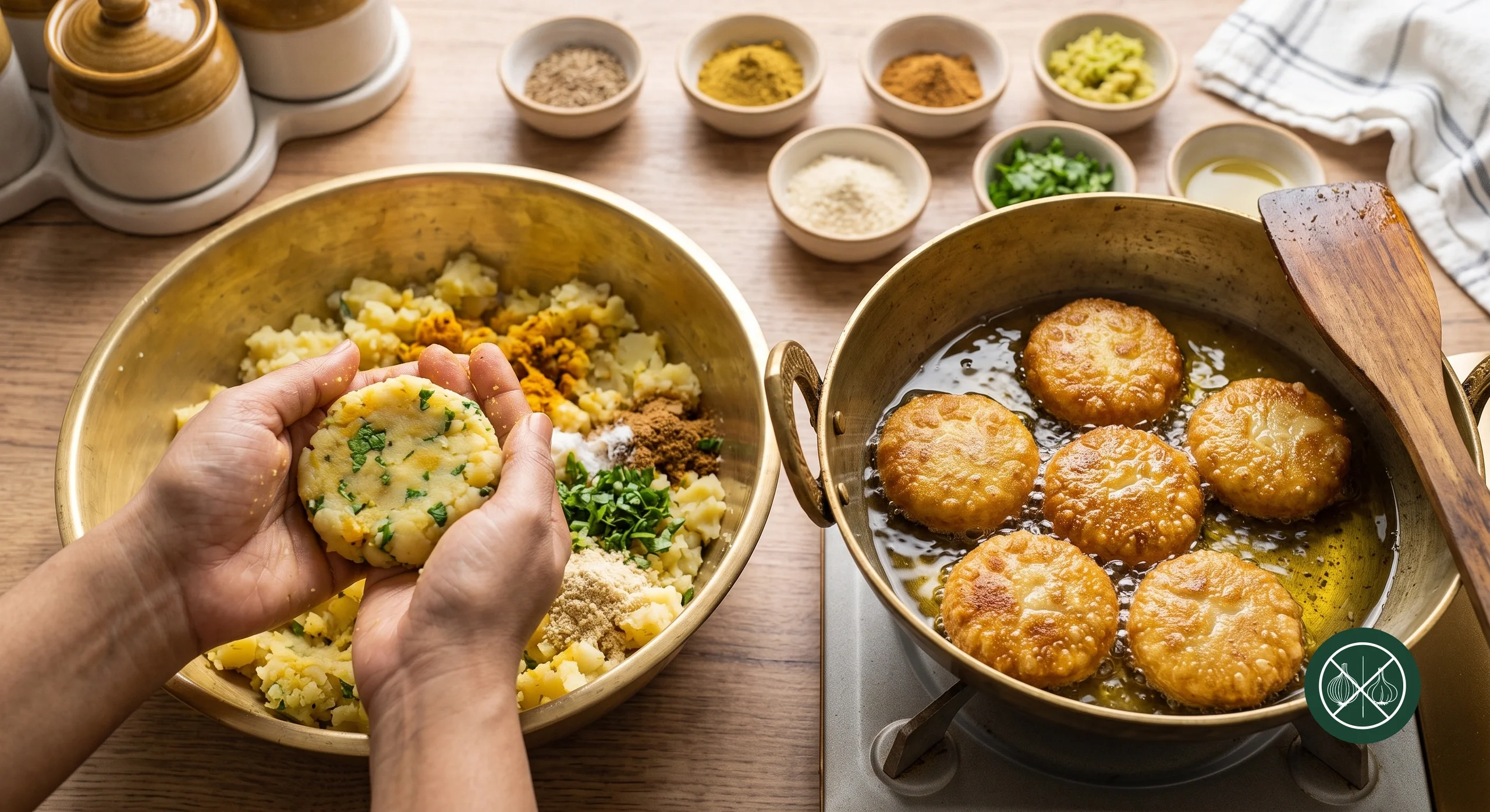 Ragda Patties Chaat — step 12