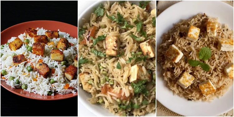 No Onion No Garlic Rajma Paneer Pulao