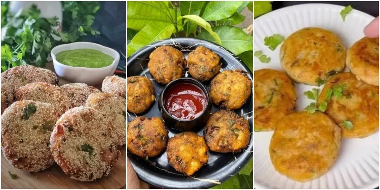Raw Banana Tikki for Navratri Snack Raw Banana Tikki for Navratri Snack