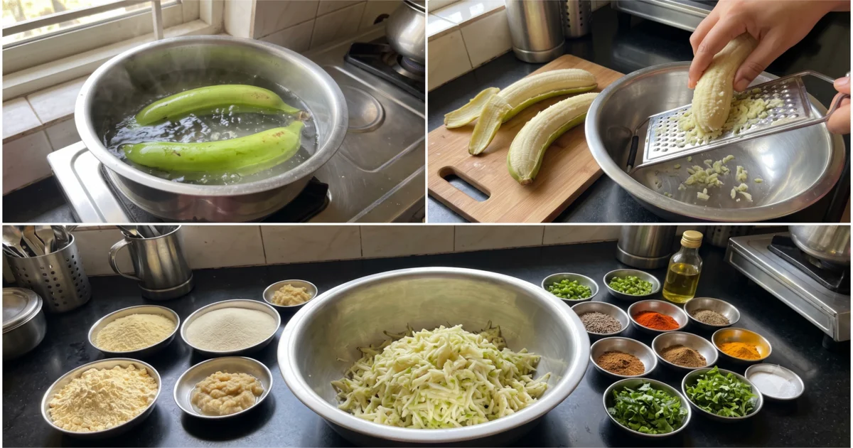 Raw Banana Tikki — step 3