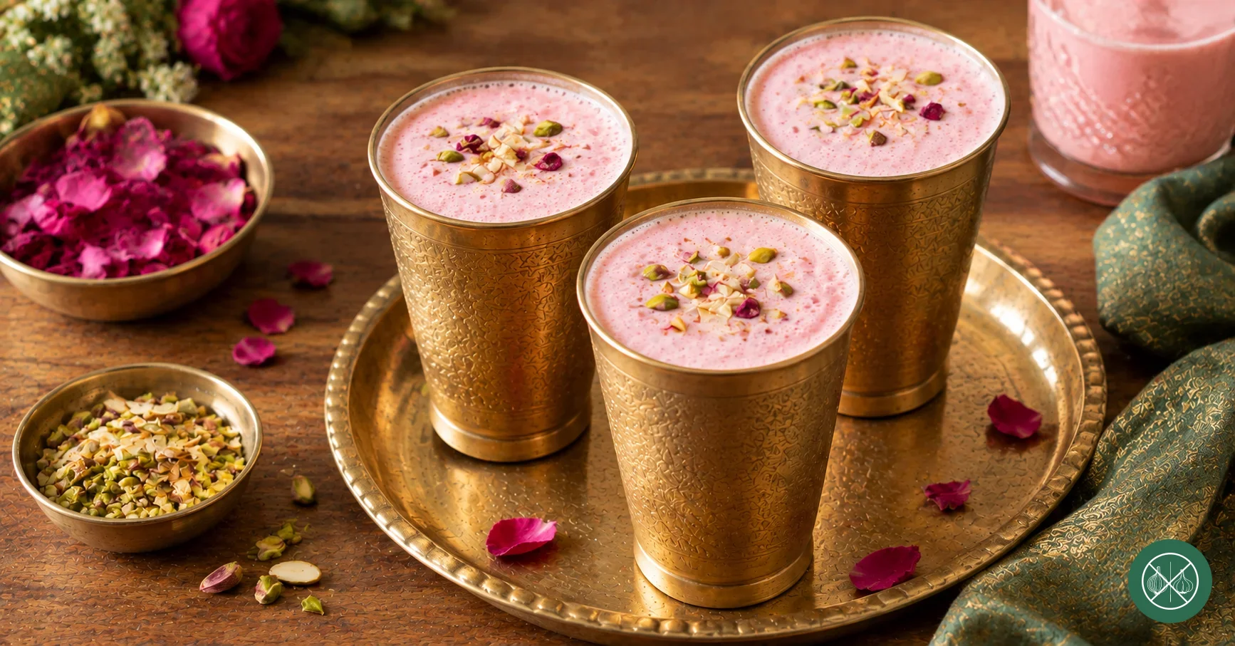 Rose Lassi — step 3