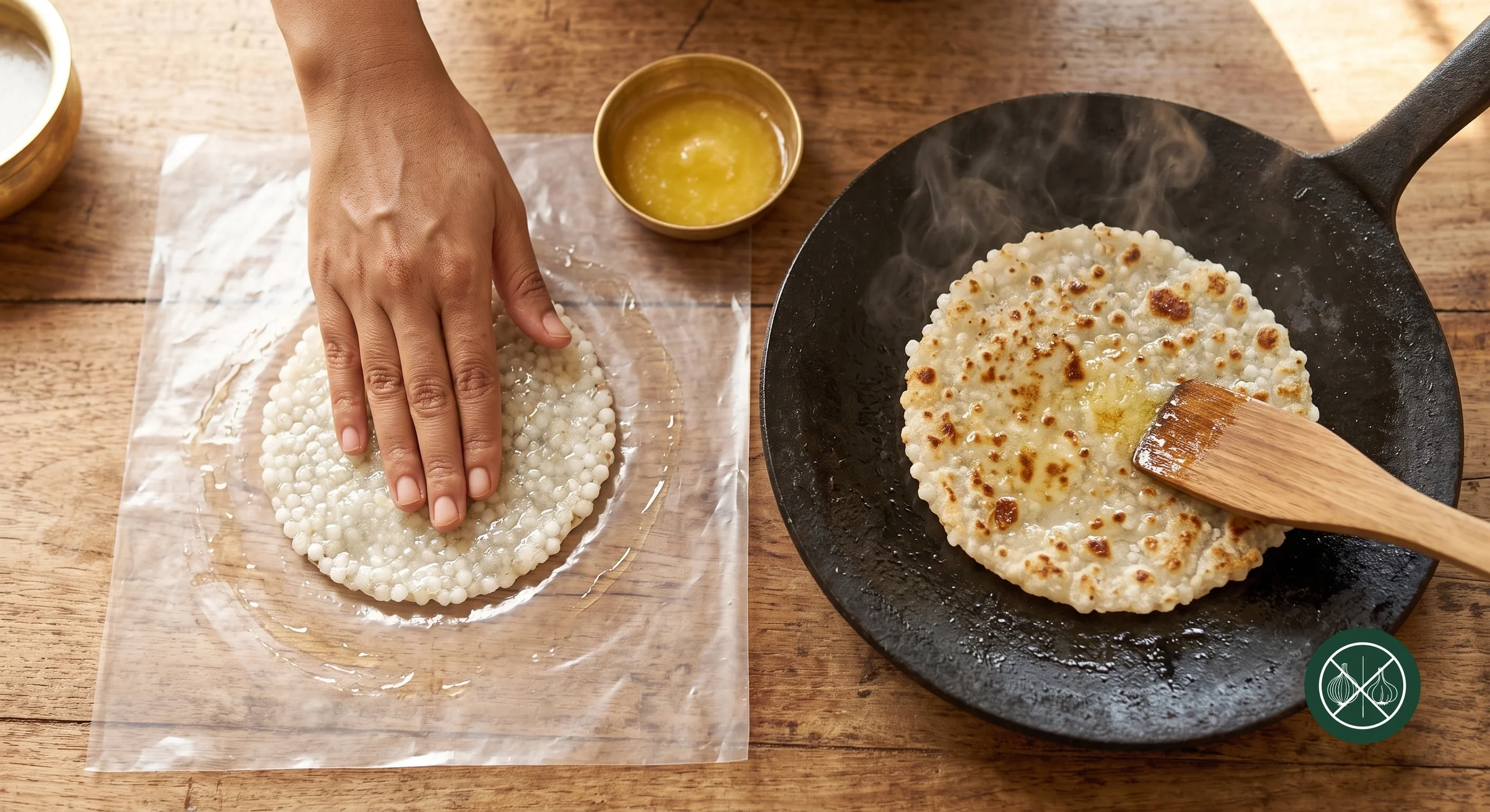 Sabudana Paratha with Raita — step 8