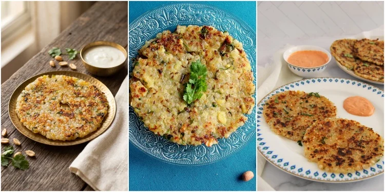 Sabudana Paratha with Raita Recipe How to prepare sabudana thalipeeth