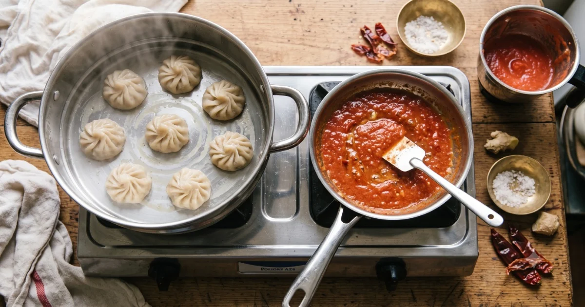 Vrat Ke Momos (No Onion No Garlic Momos) — image 2