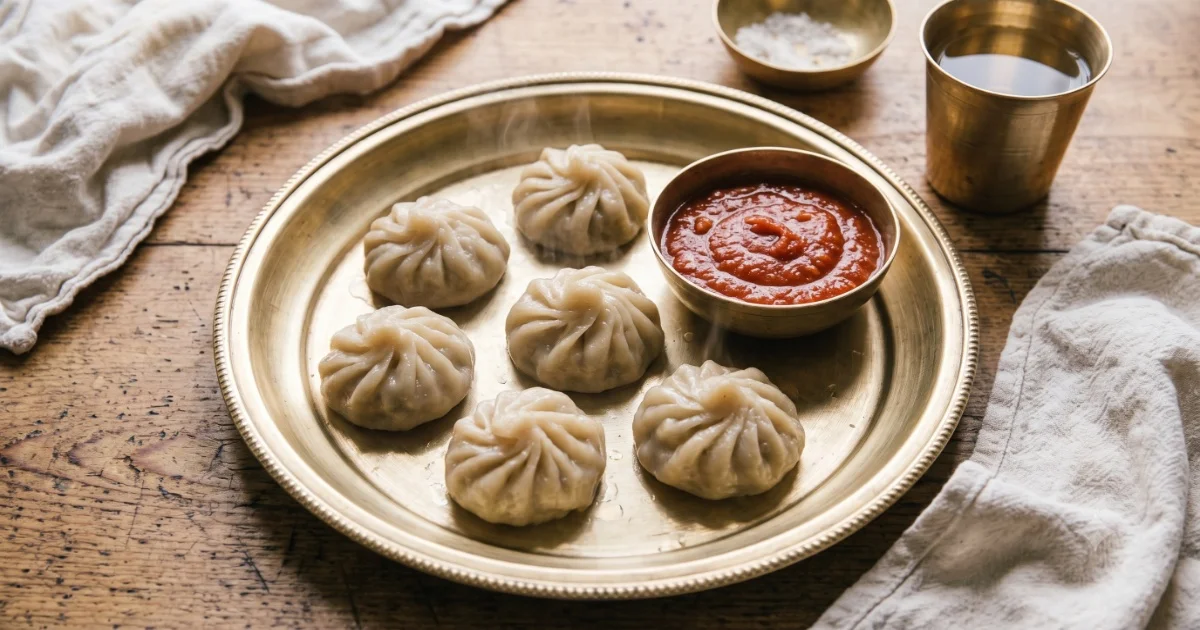 Vrat Ke Momos (No Onion No Garlic Momos)